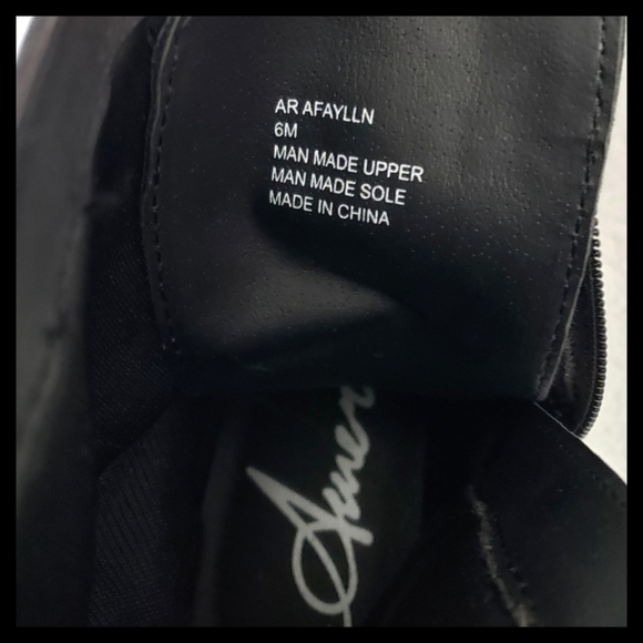 AmericanRag:Size:6M/Black Combat Boots - Picture 5 of 5